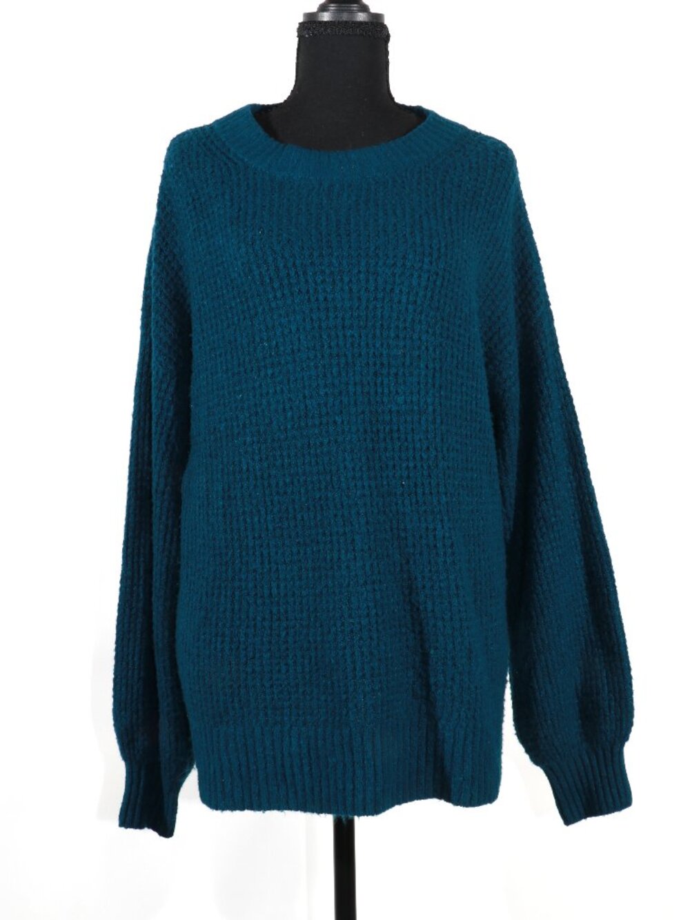AE Oversize Sweater, Teal, Size M